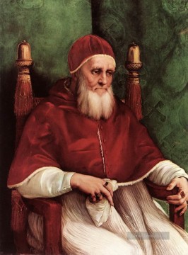  meister maler - Porträt von Julius II 1511 Renaissance Meister Raphael